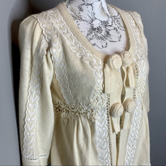 Anthropologie Sweaters - Anthropologie Knitted & Knotted Cardigan Small